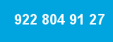 922 804 91 27